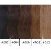 006 - Hnědé vlasy k prodloužení - Keratin , 50cm, 25 pramenů